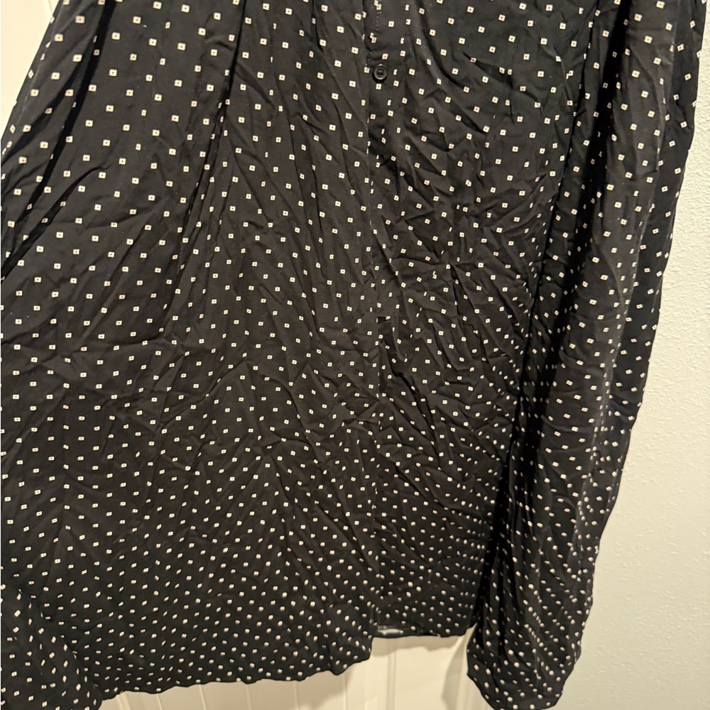 🍇Black patterned Dress - Picture 5 of 9